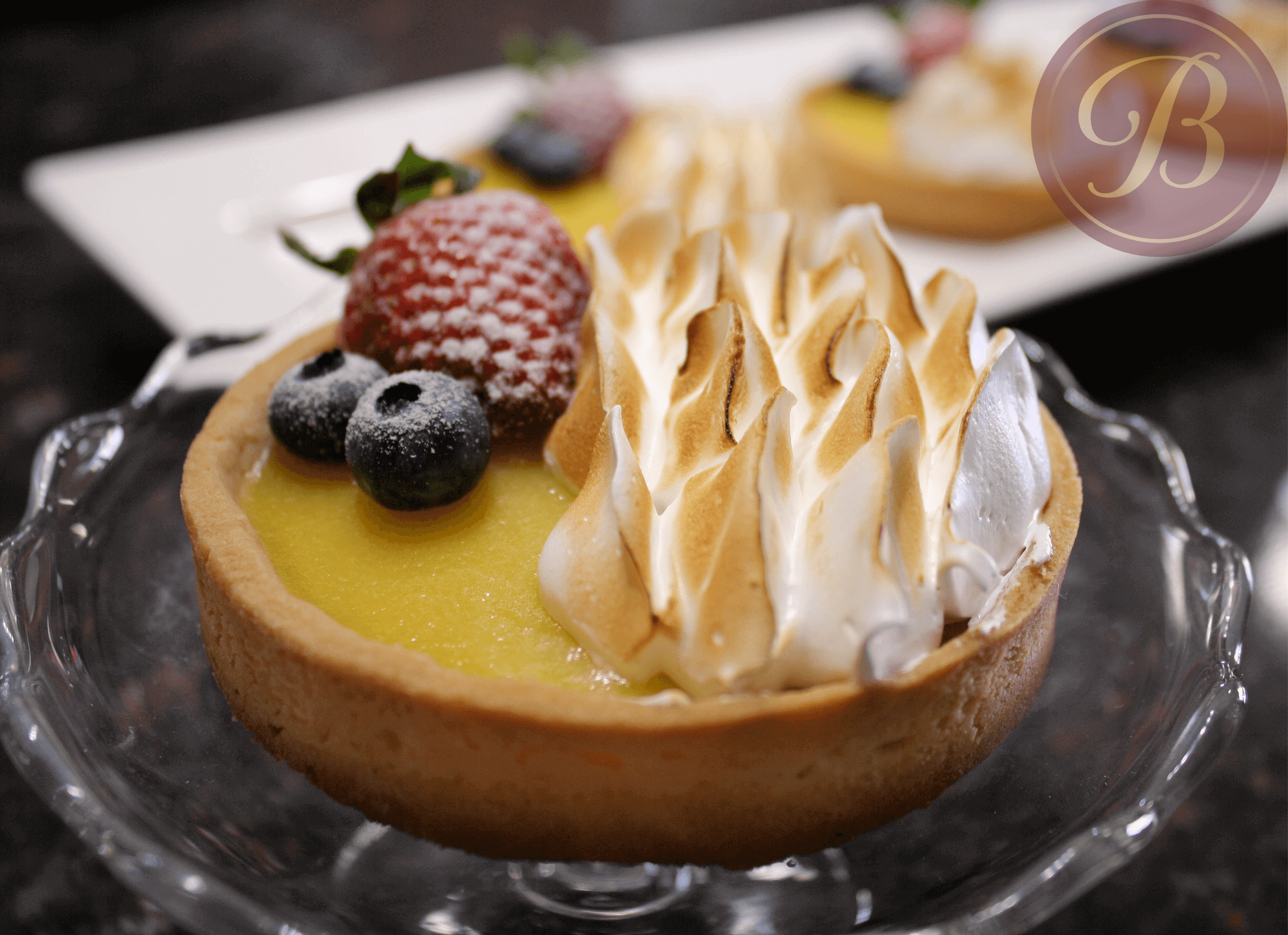 Passion Fruit Meringue Tart - Bellissima Cakes & Pastries